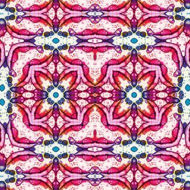 Kusursuz yaratıcı model. Yaratıcı bir geçmiş. Kaleydoskop deseni