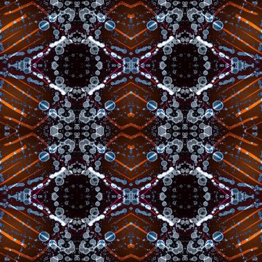 Kusursuz yaratıcı model. Yaratıcı bir geçmiş. Kaleydoskop deseni