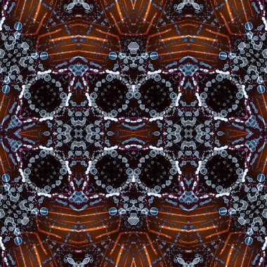 Kusursuz yaratıcı model. Yaratıcı bir geçmiş. Kaleydoskop deseni