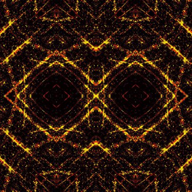 Kusursuz yaratıcı model. Yaratıcı bir geçmiş. Kaleydoskop deseni