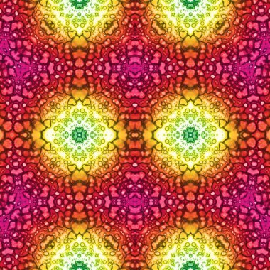 Kusursuz yaratıcı model. Yaratıcı bir geçmiş. Kaleydoskop deseni