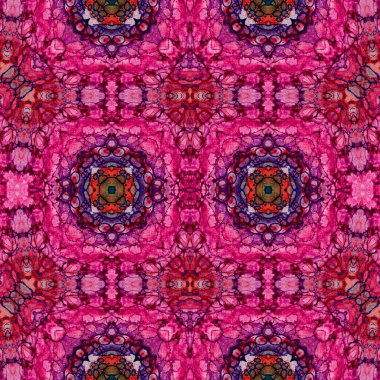 Kusursuz yaratıcı model. Yaratıcı bir geçmiş. Kaleydoskop deseni