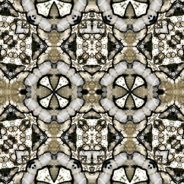 Kusursuz yaratıcı model. Yaratıcı bir geçmiş. Kaleydoskop deseni