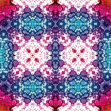 Kusursuz yaratıcı model. Yaratıcı bir geçmiş. Kaleydoskop deseni