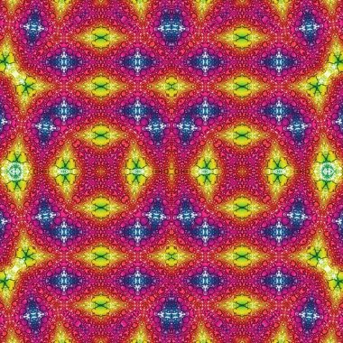 Kusursuz yaratıcı model. Yaratıcı bir geçmiş. Kaleydoskop deseni