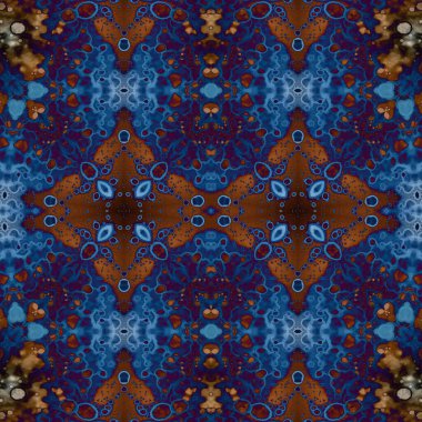 Kusursuz yaratıcı model. Yaratıcı bir geçmiş. Kaleydoskop deseni