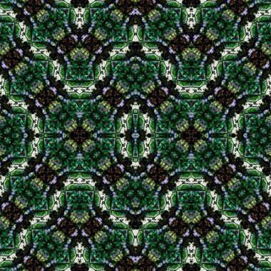 Kusursuz yaratıcı model. Yaratıcı bir geçmiş. Kaleydoskop deseni