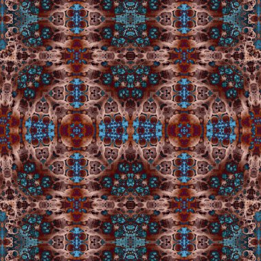 Kusursuz yaratıcı model. Yaratıcı bir geçmiş. Kaleydoskop deseni