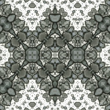 Kusursuz yaratıcı model. Yaratıcı bir geçmiş. Kaleydoskop deseni