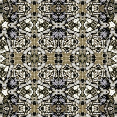 Kusursuz yaratıcı model. Yaratıcı bir geçmiş. Kaleydoskop deseni