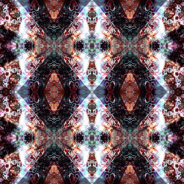 Kusursuz yaratıcı model. Yaratıcı bir geçmiş. Kaleydoskop deseni