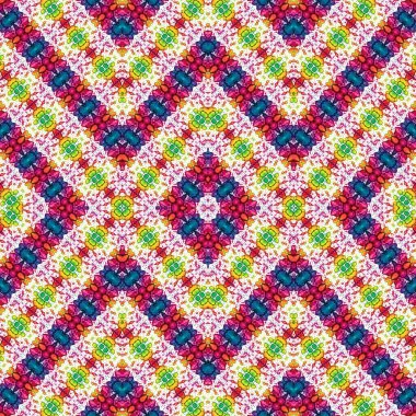 Kusursuz yaratıcı model. Yaratıcı bir geçmiş. Kaleydoskop deseni