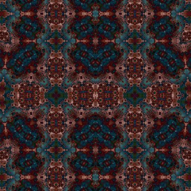 Kusursuz yaratıcı model. Yaratıcı bir geçmiş. Kaleydoskop deseni