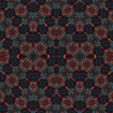 Kusursuz yaratıcı model. Yaratıcı bir geçmiş. Kaleydoskop deseni