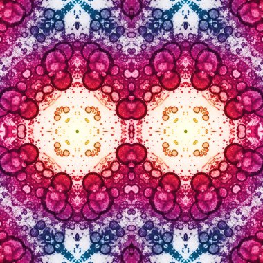 Kusursuz yaratıcı model. Yaratıcı bir geçmiş. Kaleydoskop deseni