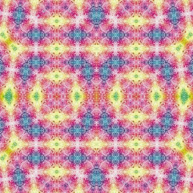 Kusursuz yaratıcı model. Yaratıcı bir geçmiş. Kaleydoskop deseni