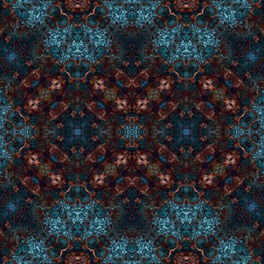 Kusursuz yaratıcı model. Yaratıcı bir geçmiş. Kaleydoskop deseni