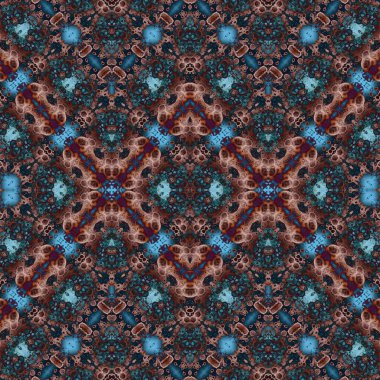 Kusursuz yaratıcı model. Yaratıcı bir geçmiş. Kaleydoskop deseni