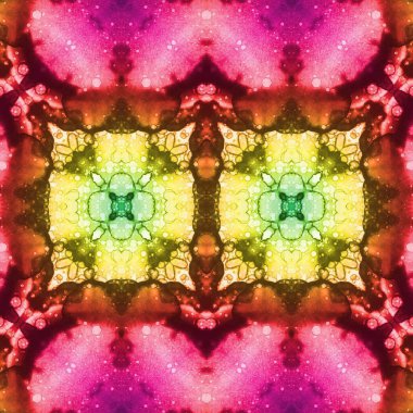 Kusursuz yaratıcı model. Yaratıcı bir geçmiş. Kaleydoskop deseni