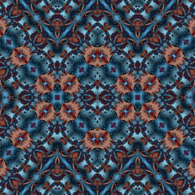 Kusursuz yaratıcı model. Yaratıcı bir geçmiş. Kaleydoskop deseni