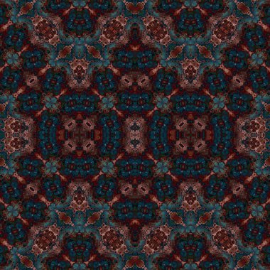 Kusursuz yaratıcı model. Yaratıcı bir geçmiş. Kaleydoskop deseni