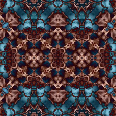 Kusursuz yaratıcı model. Yaratıcı bir geçmiş. Kaleydoskop deseni