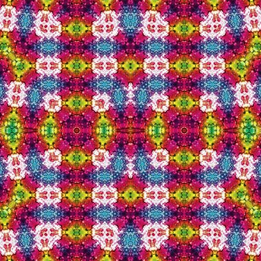 Kusursuz yaratıcı model. Yaratıcı bir geçmiş. Kaleydoskop deseni