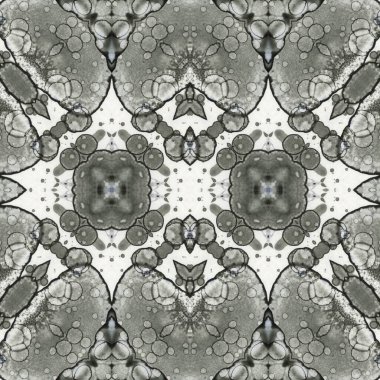 Kusursuz yaratıcı model. Yaratıcı bir geçmiş. Kaleydoskop deseni