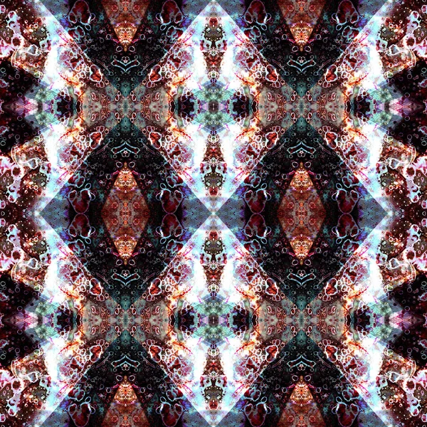 Kusursuz yaratıcı model. Yaratıcı bir geçmiş. Kaleydoskop deseni