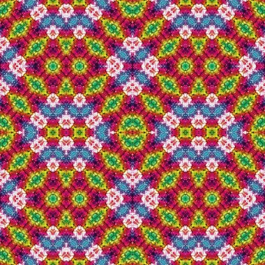 Seamless abstract pattern. art background. Abstract texture. Kaleidoscope