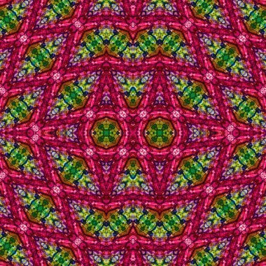 Kusursuz soyut desen. Sanat geçmişi. Soyut doku. Kaleydoskop