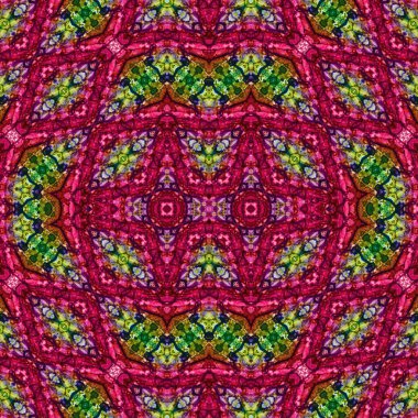 Kusursuz soyut desen. Sanat geçmişi. Soyut doku. Kaleydoskop