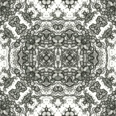 Kusursuz soyut desen. Sanat geçmişi. Soyut doku. Kaleydoskop