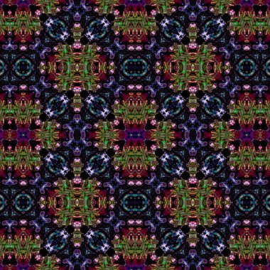 Kusursuz soyut desen. Sanat geçmişi. Soyut doku. Kaleydoskop