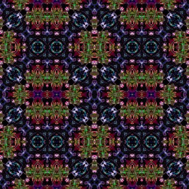 Kusursuz soyut desen. Sanat geçmişi. Soyut doku. Kaleydoskop