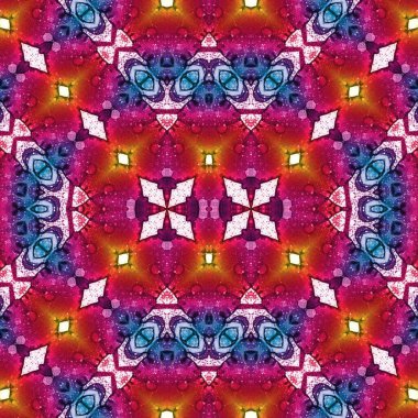 Kusursuz soyut desen. Sanat geçmişi. Soyut doku. Kaleydoskop