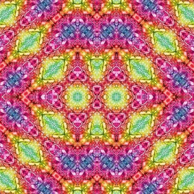 Kusursuz soyut desen. Sanat geçmişi. Soyut doku. Kaleydoskop