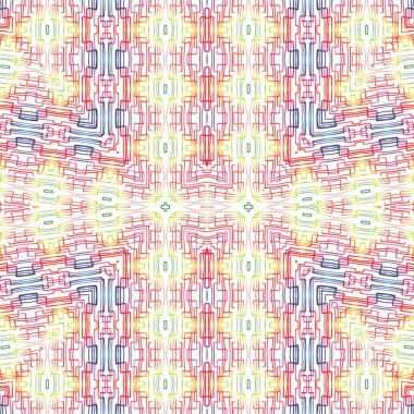 Kusursuz soyut desen. Sanat geçmişi. Soyut doku. Kaleydoskop