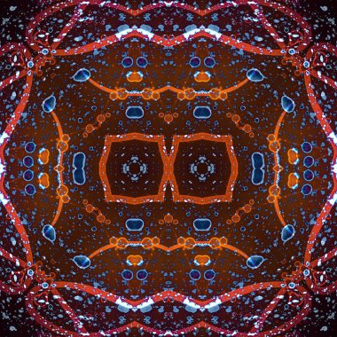 Kusursuz soyut desen. Sanat geçmişi. Soyut doku. Kaleydoskop