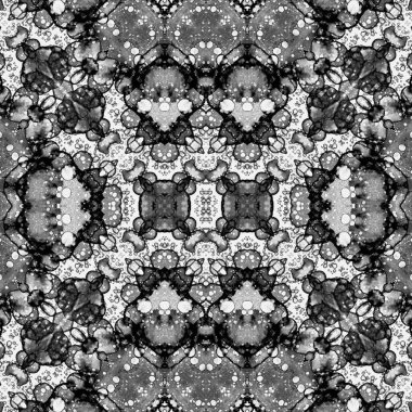 Kusursuz soyut desen. Sanat geçmişi. Soyut doku. Kaleydoskop