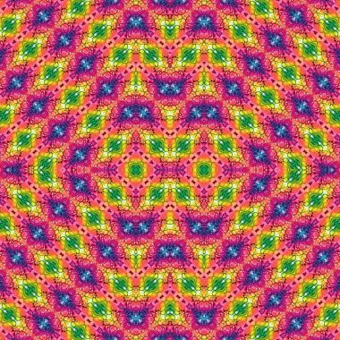 Kusursuz soyut desen. Sanat geçmişi. Soyut doku. Kaleydoskop