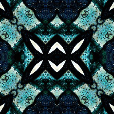 Kusursuz soyut desen. Sanat geçmişi. Soyut doku. Kaleydoskop