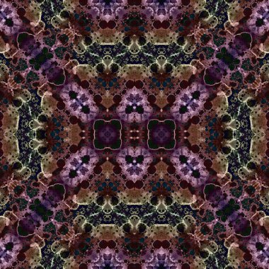Kusursuz soyut desen. Sanat geçmişi. Soyut doku. Kaleydoskop