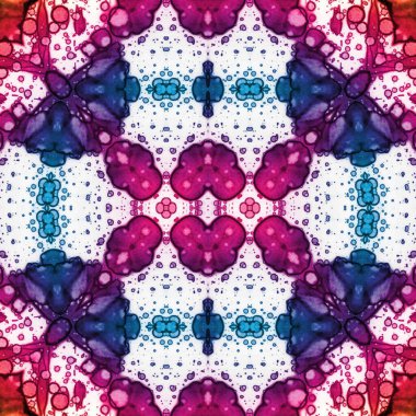 Kusursuz soyut desen. Sanat geçmişi. Soyut doku. Kaleydoskop