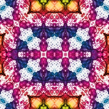 Kusursuz soyut desen. Sanat geçmişi. Soyut doku. Kaleydoskop