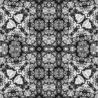 Kusursuz soyut desen. Sanat geçmişi. Soyut doku. Kaleydoskop