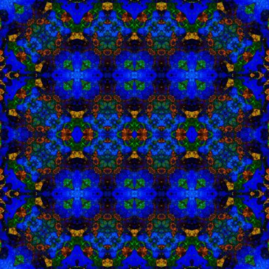 Kusursuz soyut desen. Sanat geçmişi. Soyut doku. Kaleydoskop