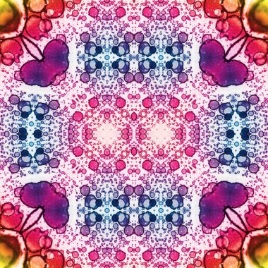 Kusursuz soyut desen. Sanat geçmişi. Soyut doku. Kaleydoskop