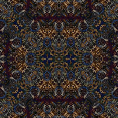 Kusursuz soyut desen. Sanat geçmişi. Soyut doku. Kaleydoskop