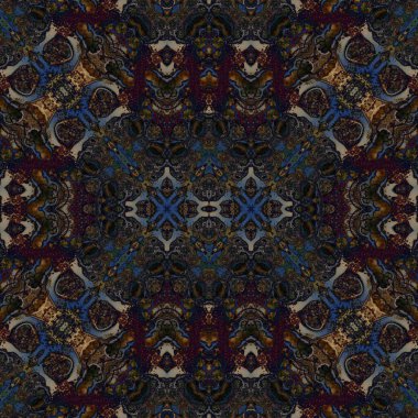 Kusursuz soyut desen. Sanat geçmişi. Soyut doku. Kaleydoskop